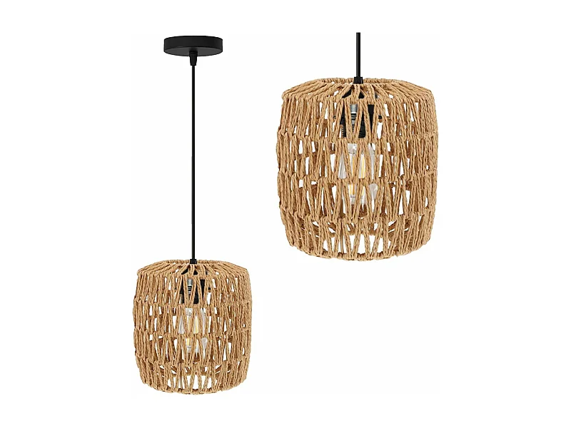 Lampe Suspendue Toolight App1252-1Cp Boho Black