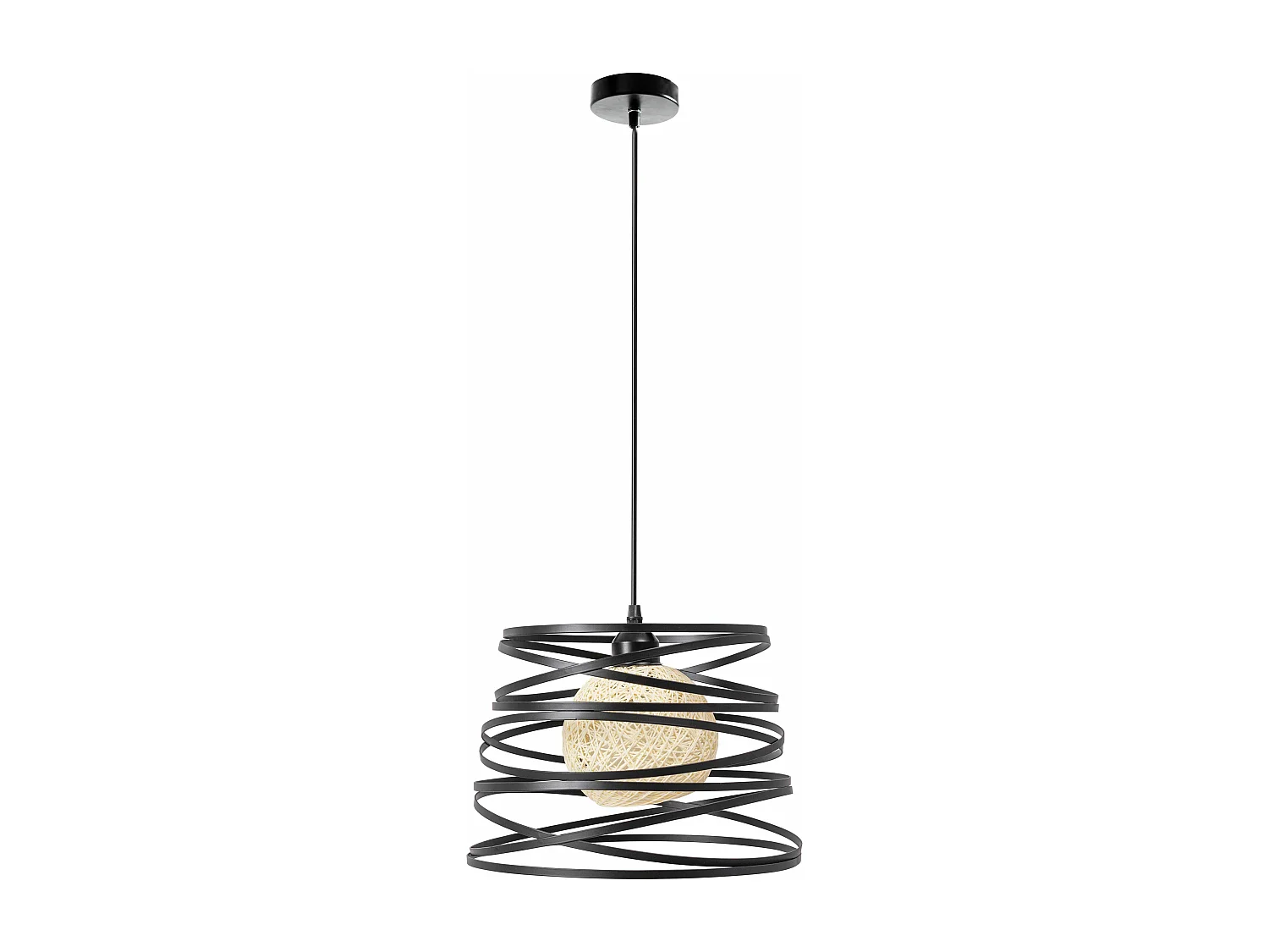 Lampe Suspendue Toolight 181691 Loft Black