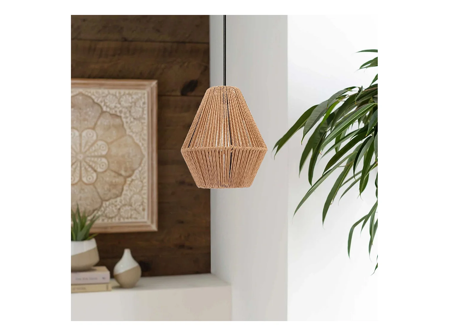 Lampe Suspendue Toolight App1150-1W Brown