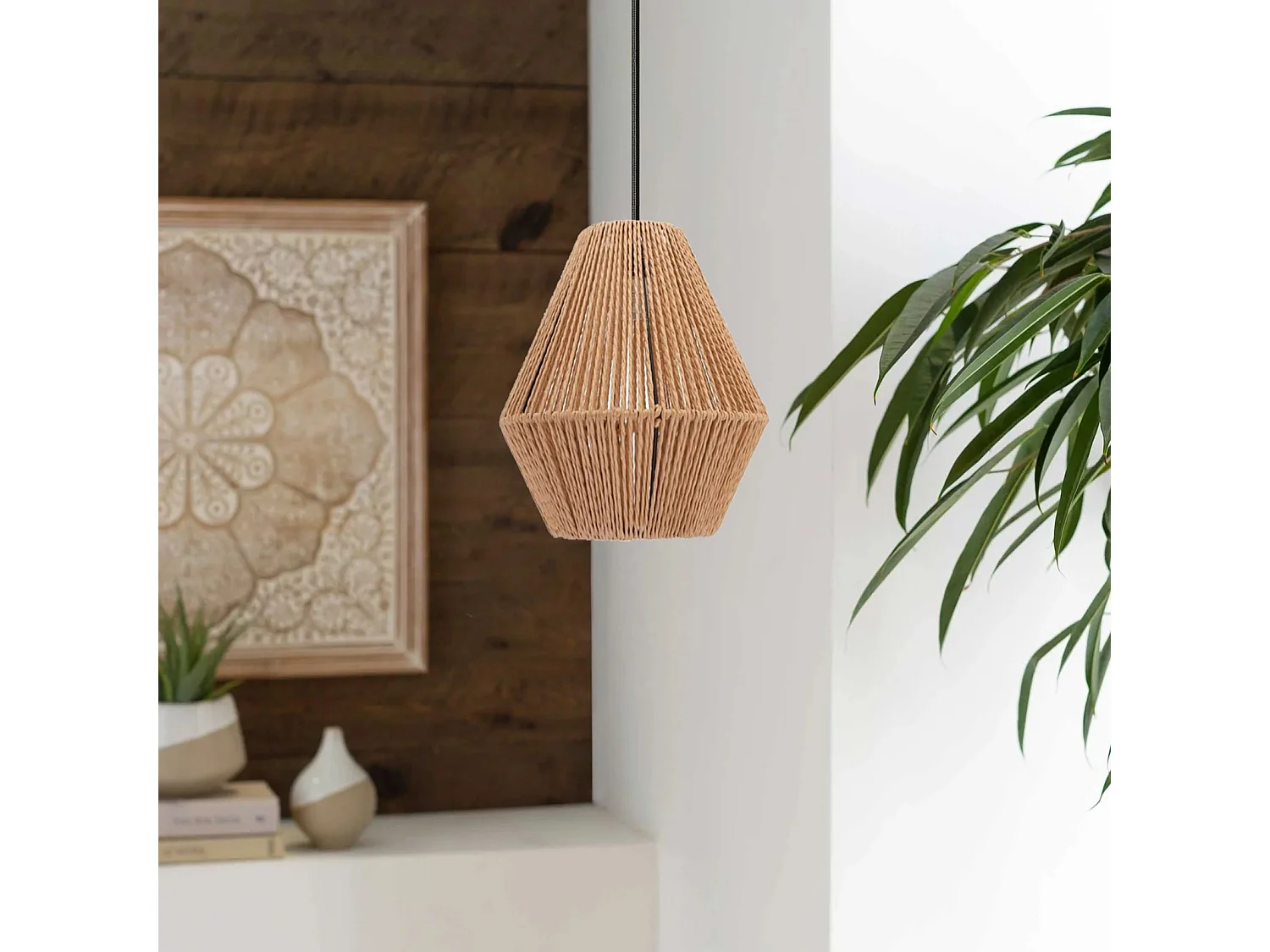 Lampe Suspendue Toolight App1150-1W Brown