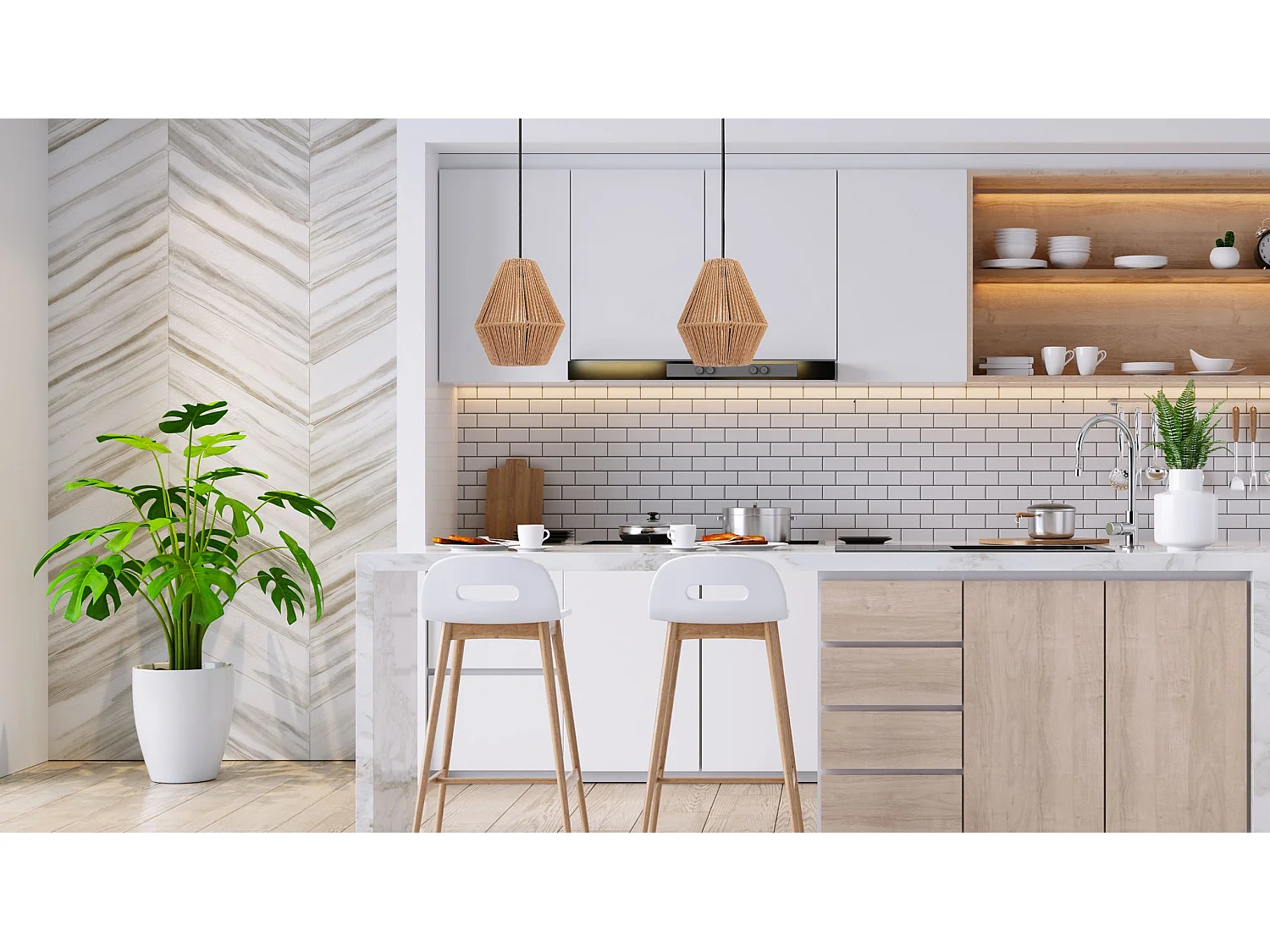 Lampe Suspendue Toolight App1150-1W Brown