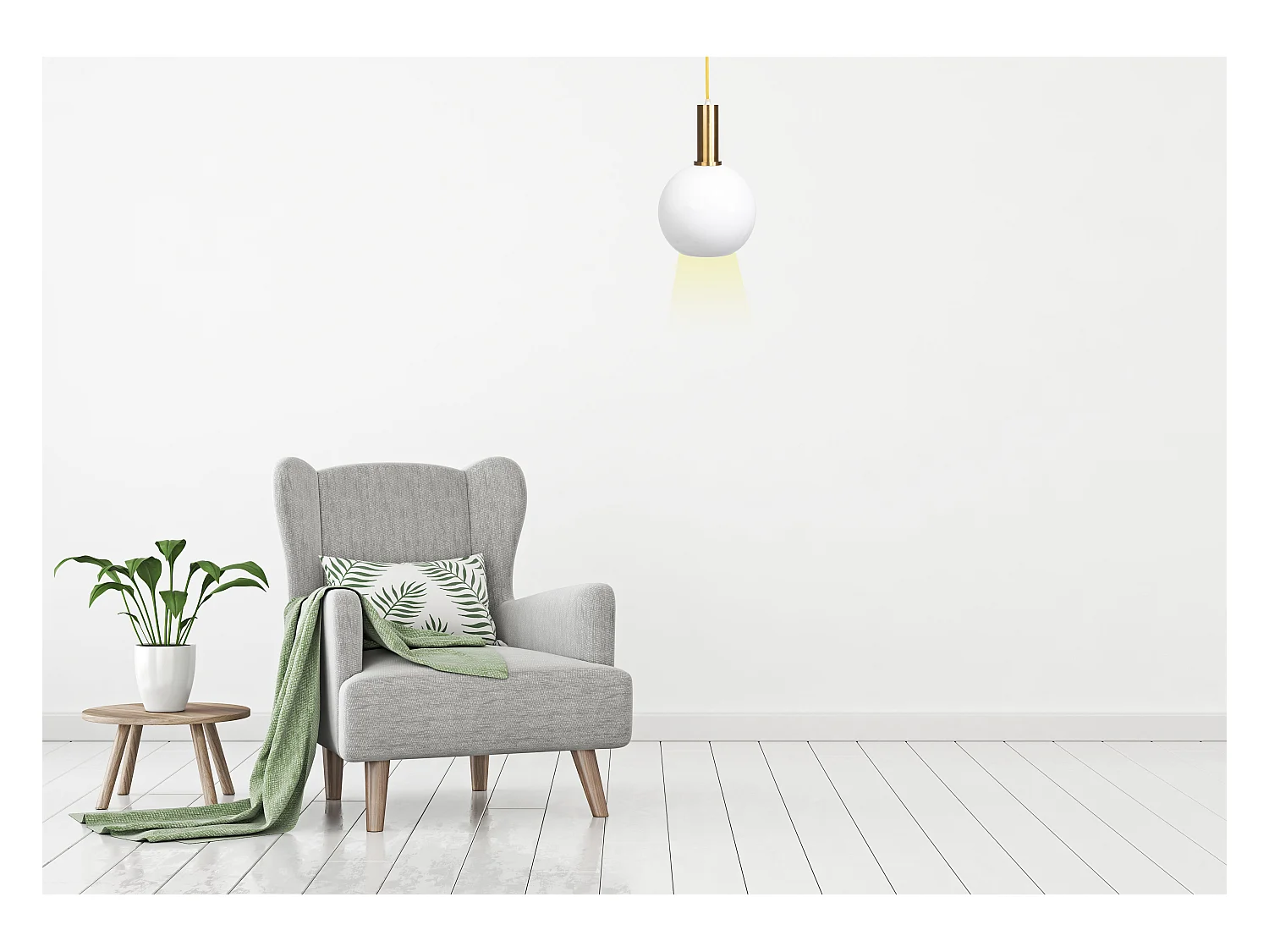 Lampada Toolight App666-1Cp Gold White