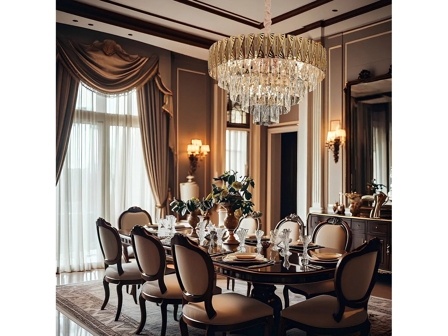 Lampe Suspendue Toolight G060-Cp 60Cm Gold