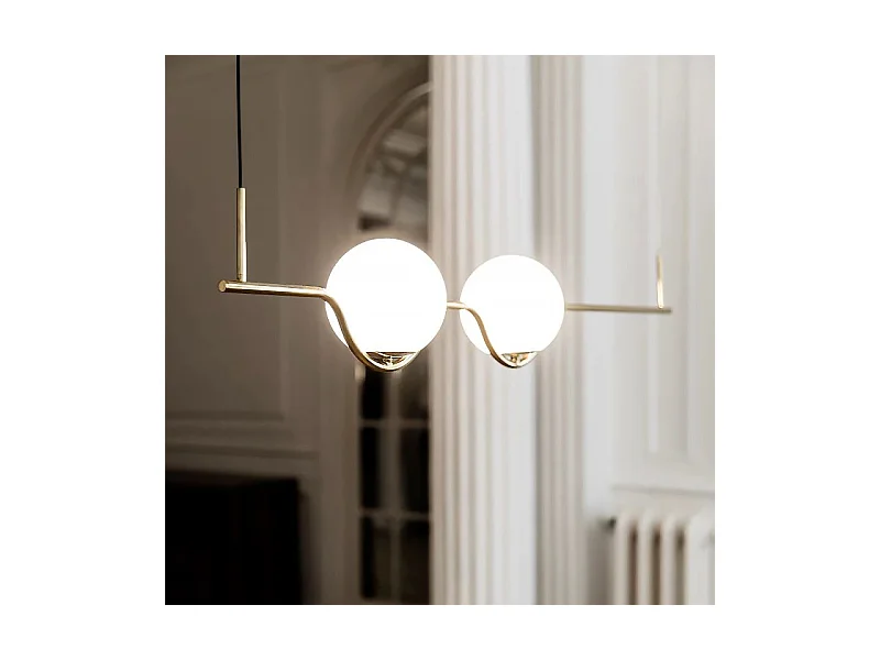 Lampe Suspendue Toolight App981-2Cp Gold