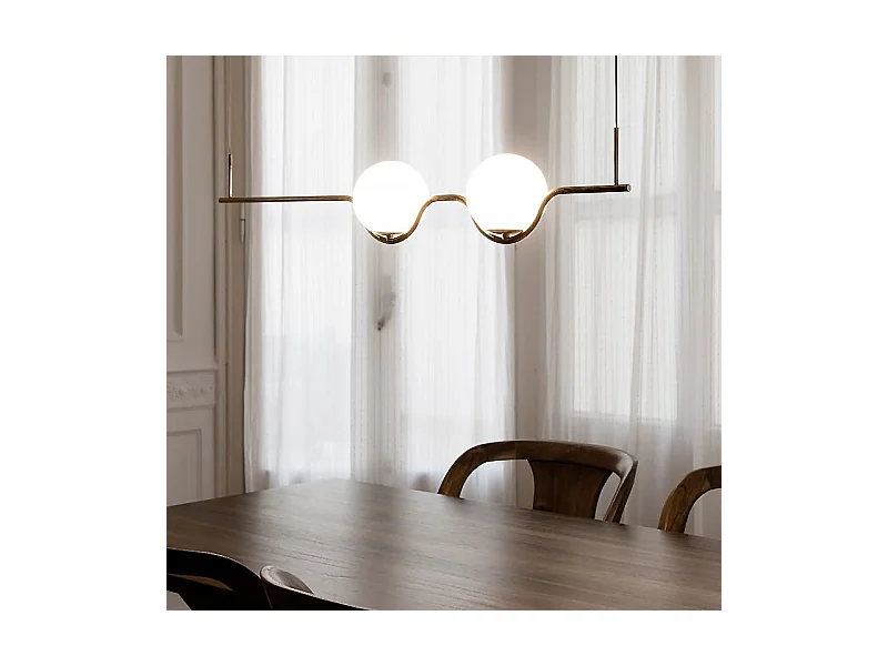 Lampe Suspendue Toolight App981-2Cp Gold