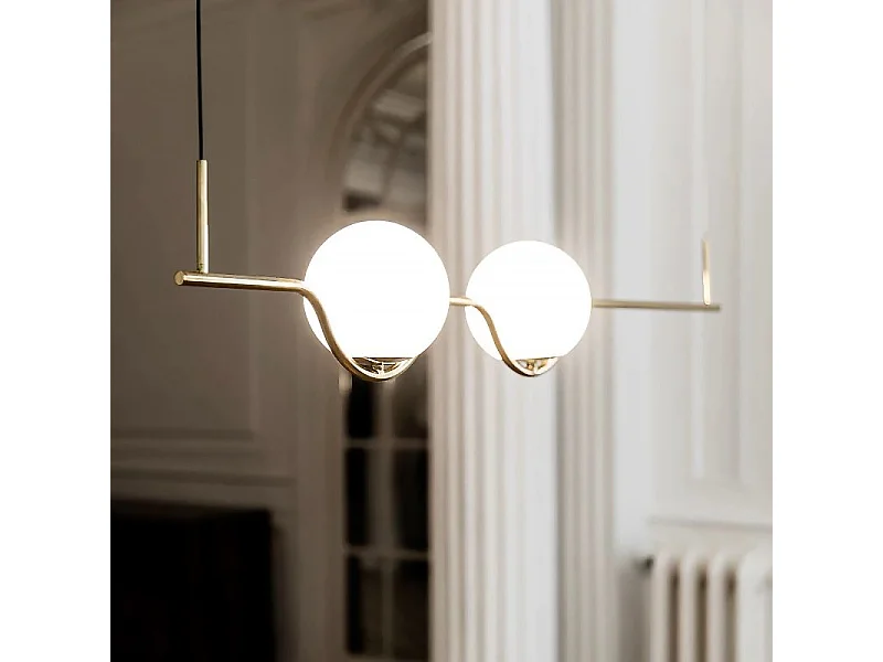 Lampe Suspendue Toolight App981-2Cp Gold
