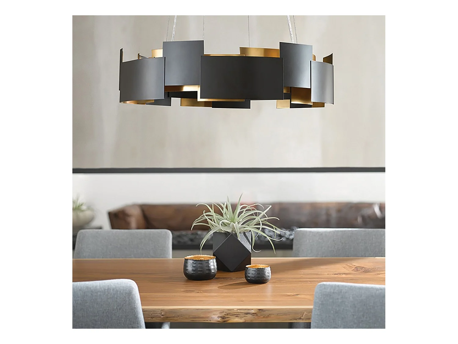 Lampe Suspendue Toolight App1561-6Cp Black