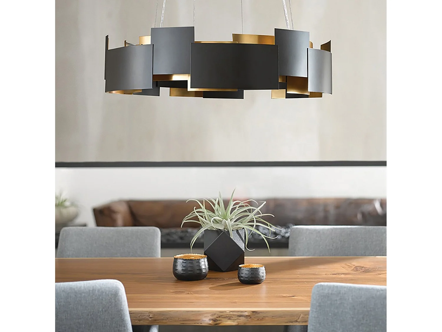 Lampe Suspendue Toolight App1561-6Cp Black