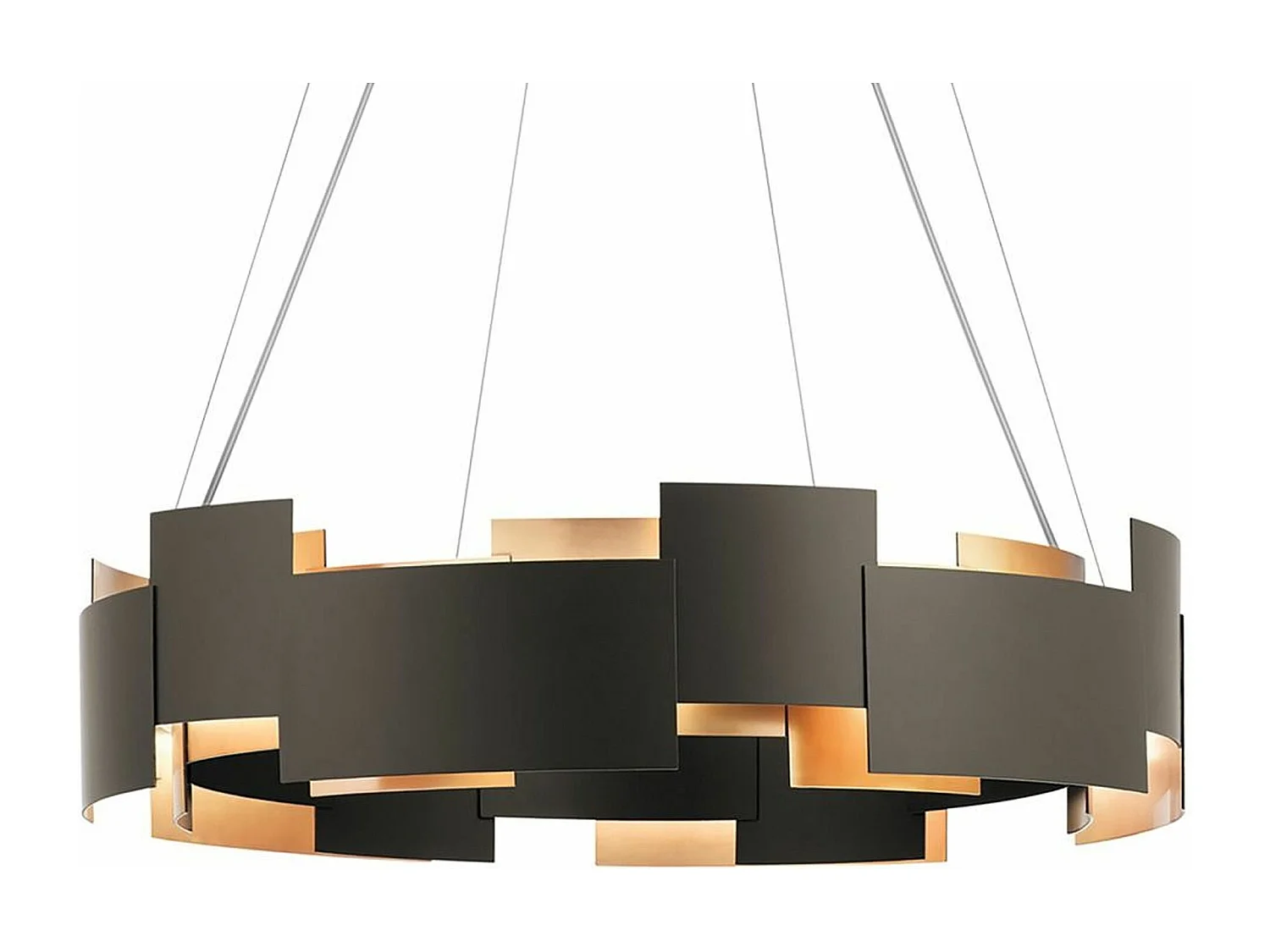 Lampe Suspendue Toolight App1561-6Cp Black