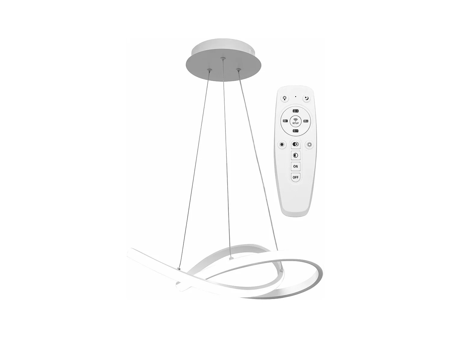Lampe Suspendue Toolight App392-Cp White