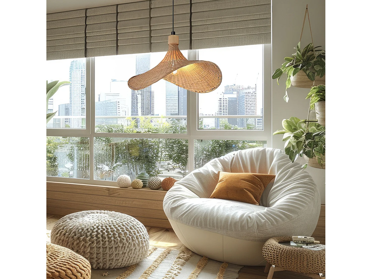 Hanglamp Toolight App1642-1Cp 30Cm Beige