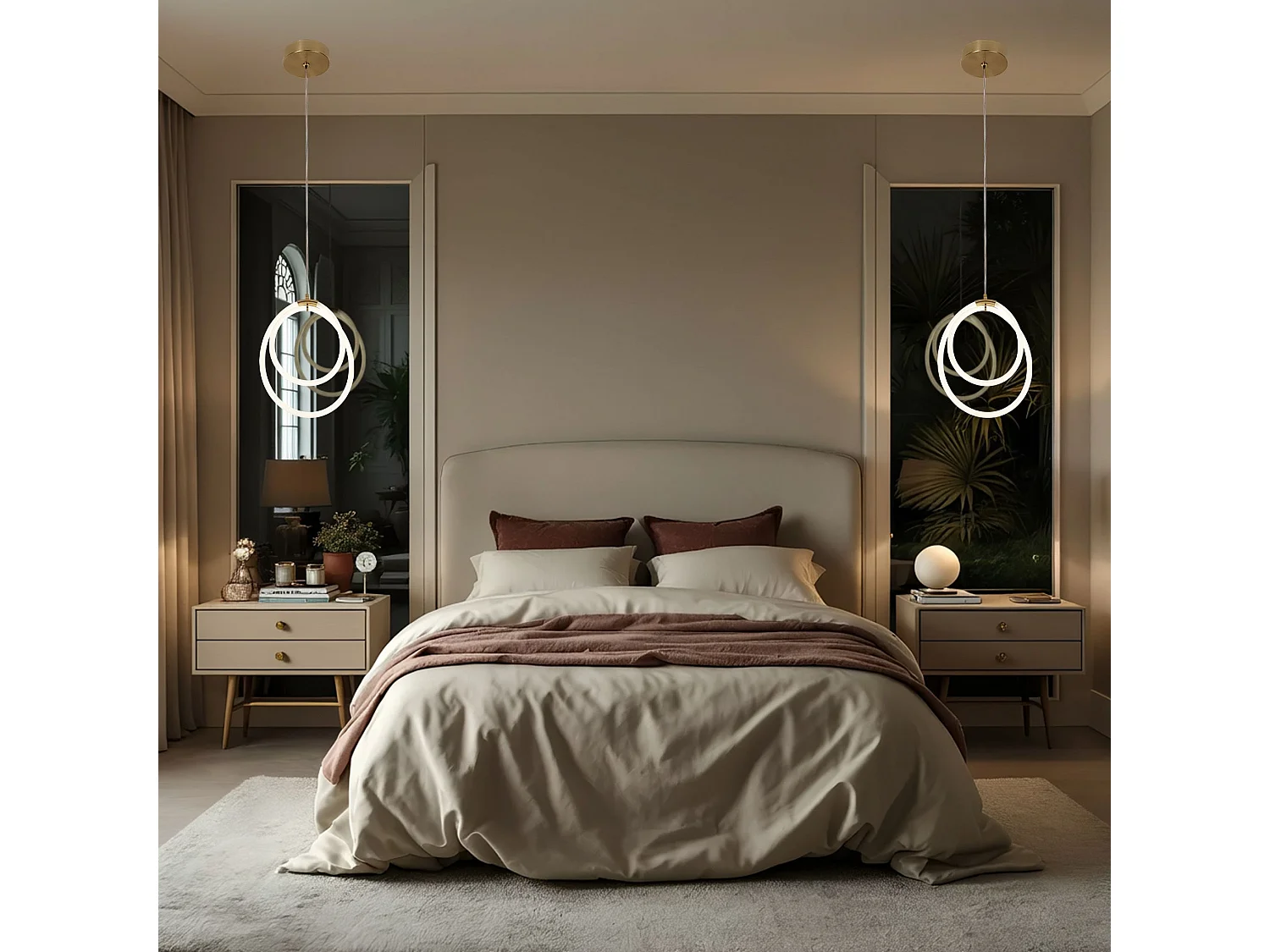 Hanglamp Toolight Led G021-Cp Gold