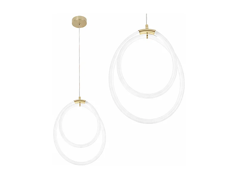 Candeeiro Suspenso Toolight Led G021-Cp Gold