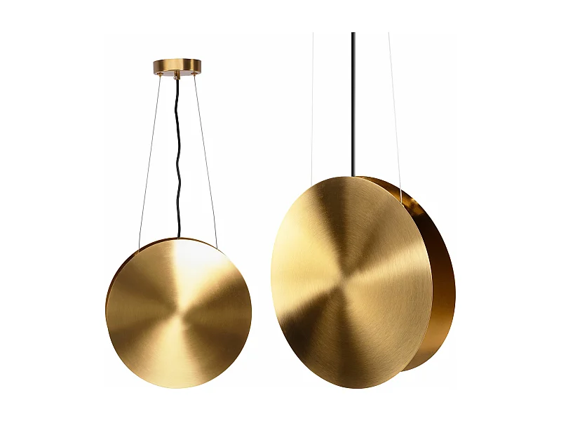 Lampe Suspendue Toolight Led App1377-Cp Black Gold