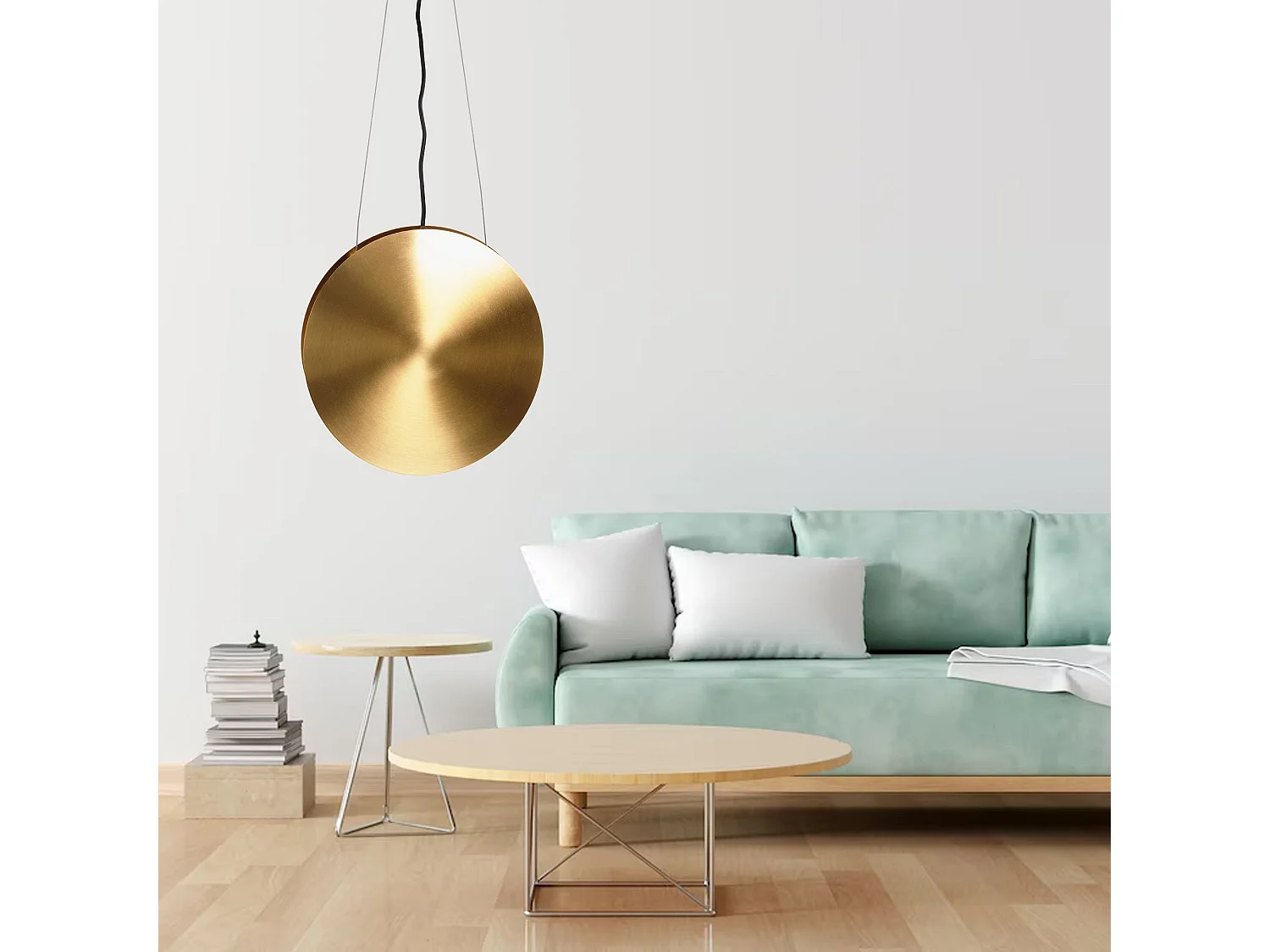 Hängelampe Toolight Led App1377-Cp Black Gold
