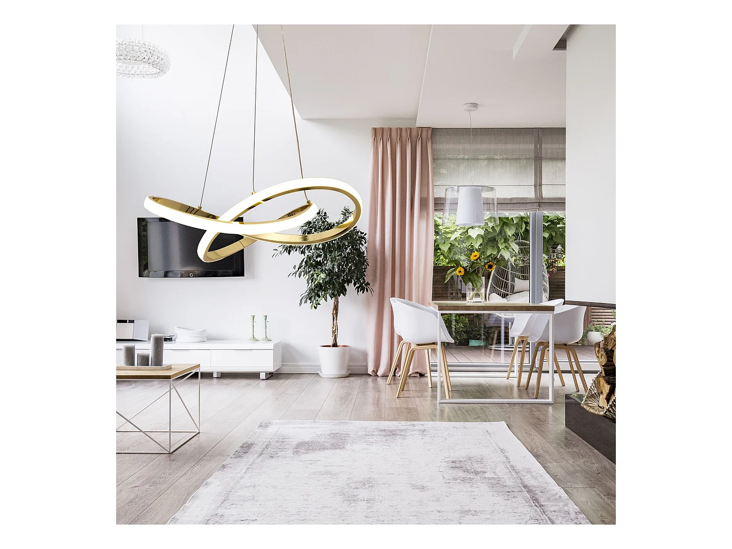 Lampada Toolight App390-Cp Gold