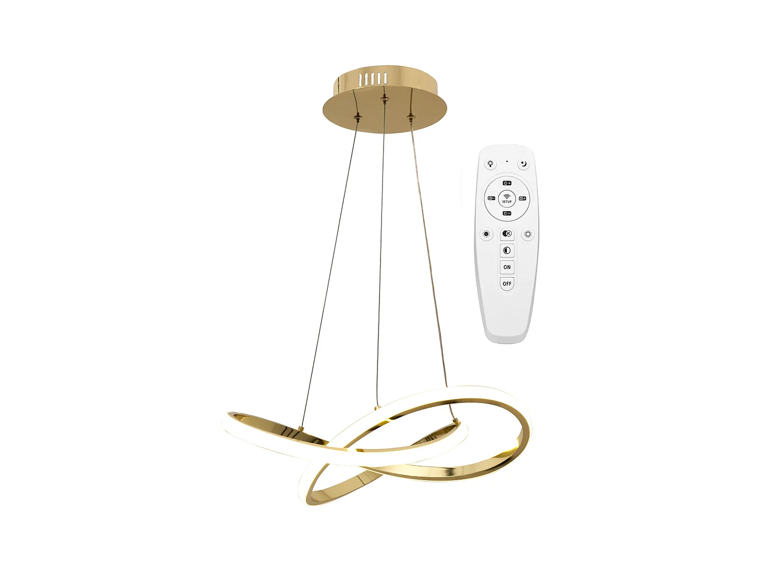 Lampe Suspendue Toolight App390-Cp Gold