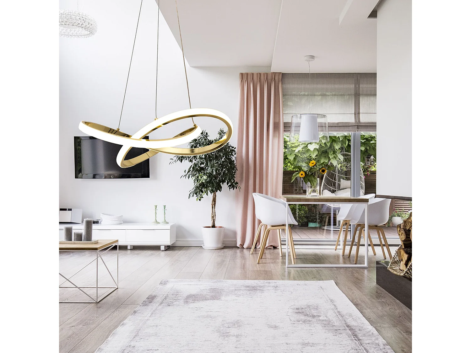 Lampada Toolight App390-Cp Gold