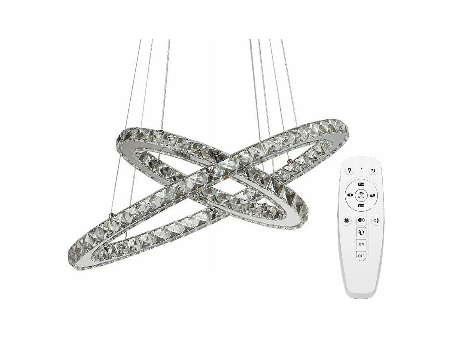 Lampe Suspendue Toolight App418-Cp Ringi Grey