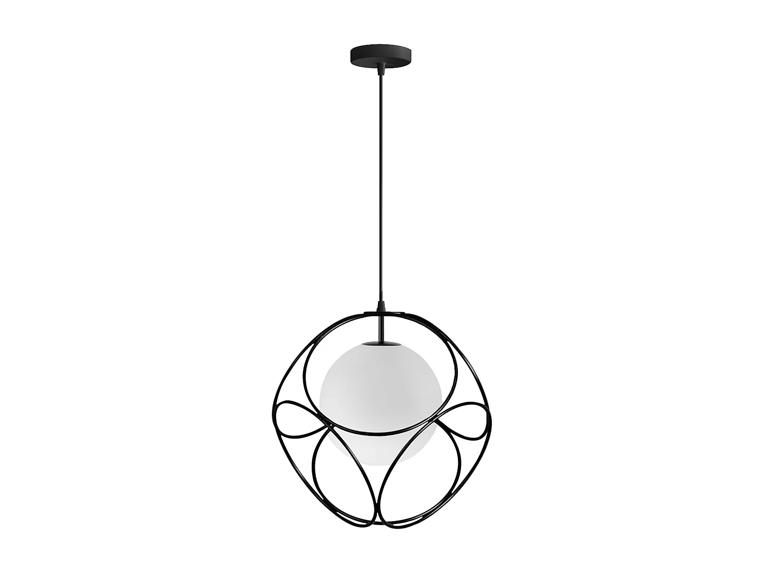 Lampe Suspendue Toolight App1019-1Cp Black