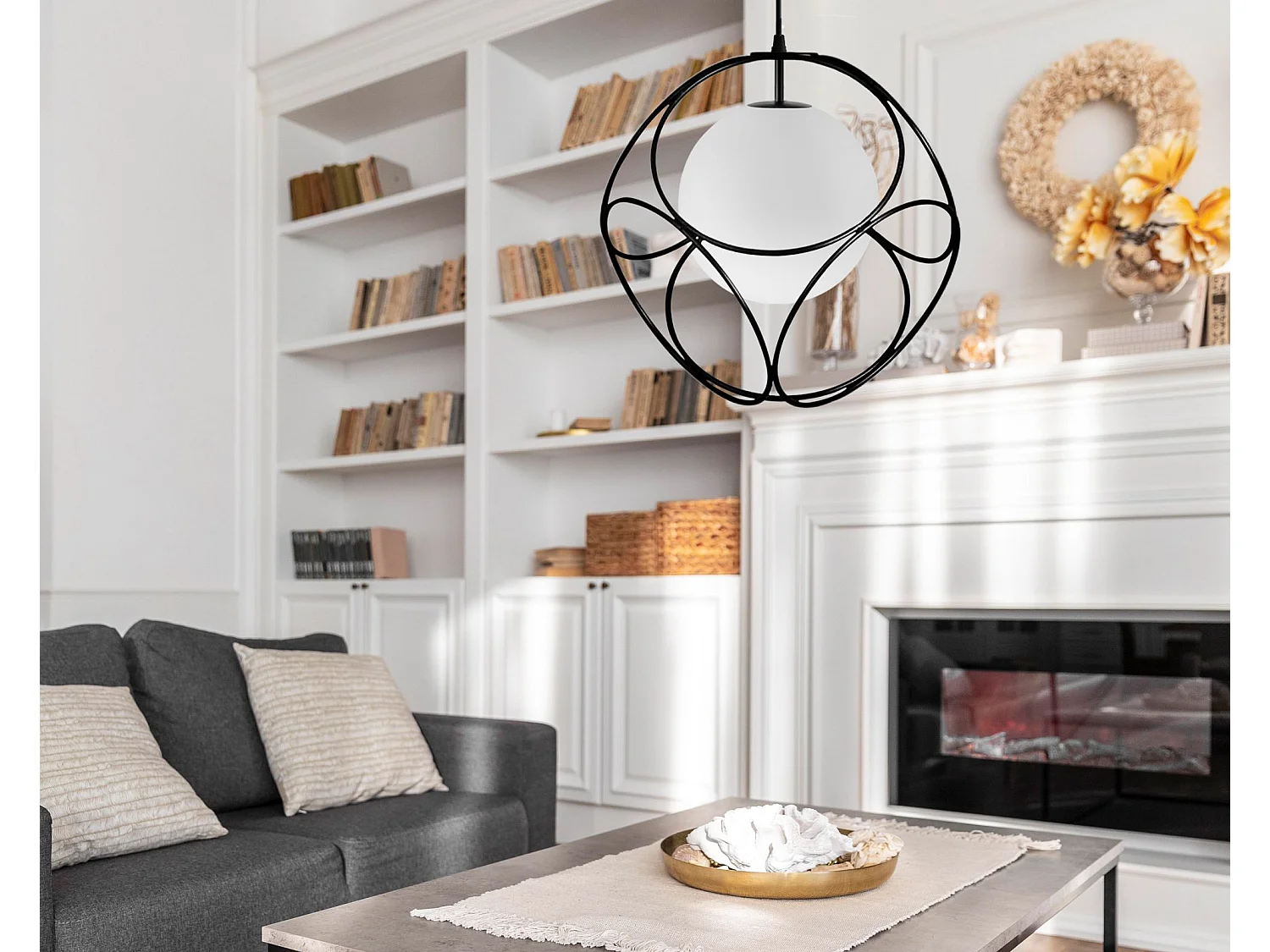 Lampe Suspendue Toolight App1019-1Cp Black