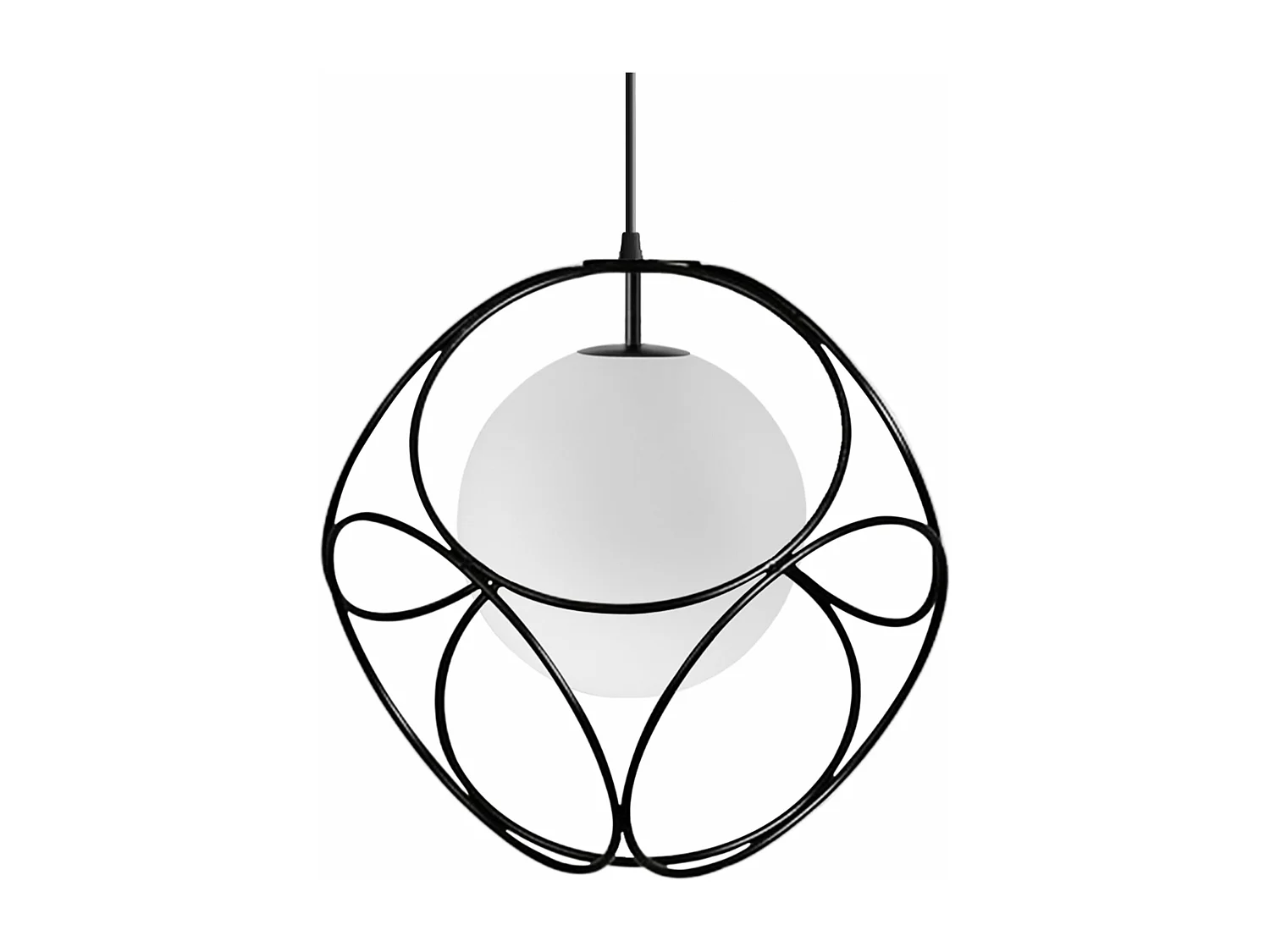 Lampe Suspendue Toolight App1019-1Cp Black