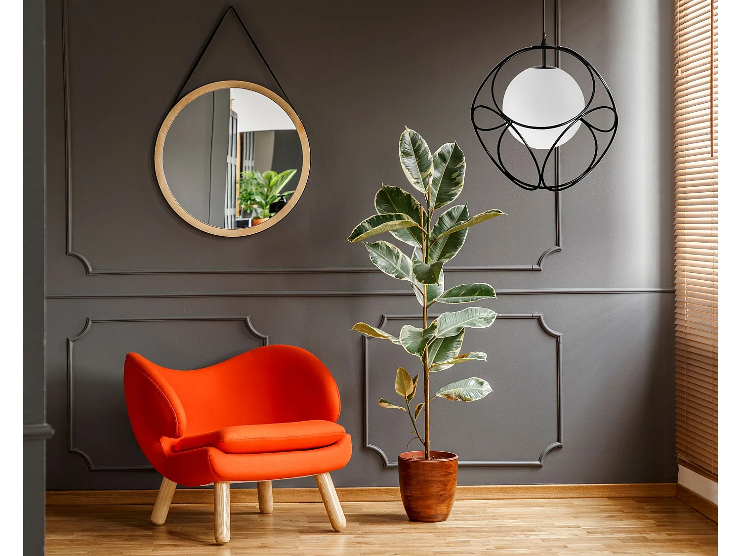 Lampe Suspendue Toolight App1019-1Cp Black