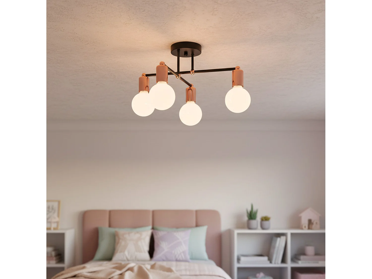 Hanglamp Toolight 392200 Rose Gold
