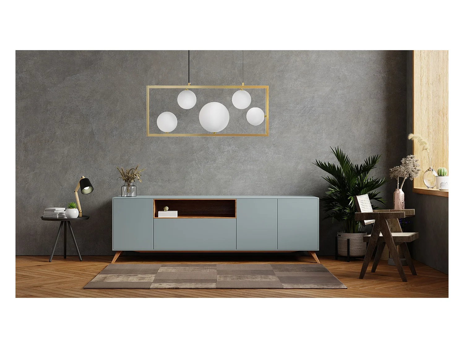 Lampada Toolight App1020-5Cp Gold