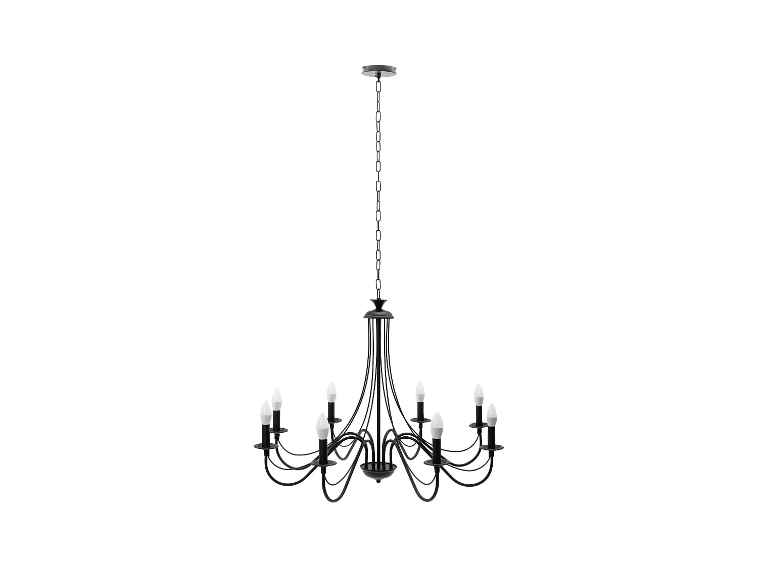 Lampe Suspendue Toolight App648-8Cp Black