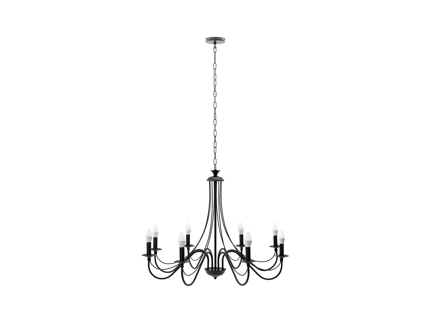 Lampada Toolight App648-8Cp Black
