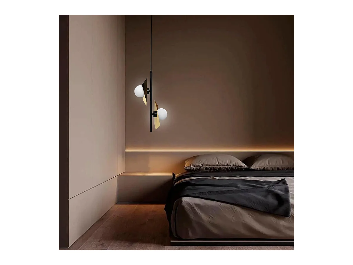 Lampe Suspendue Toolight App1410-Cp Black