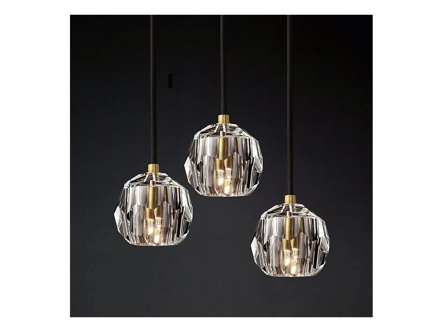 Lampe Suspendue Toolight App587-3Cp Black