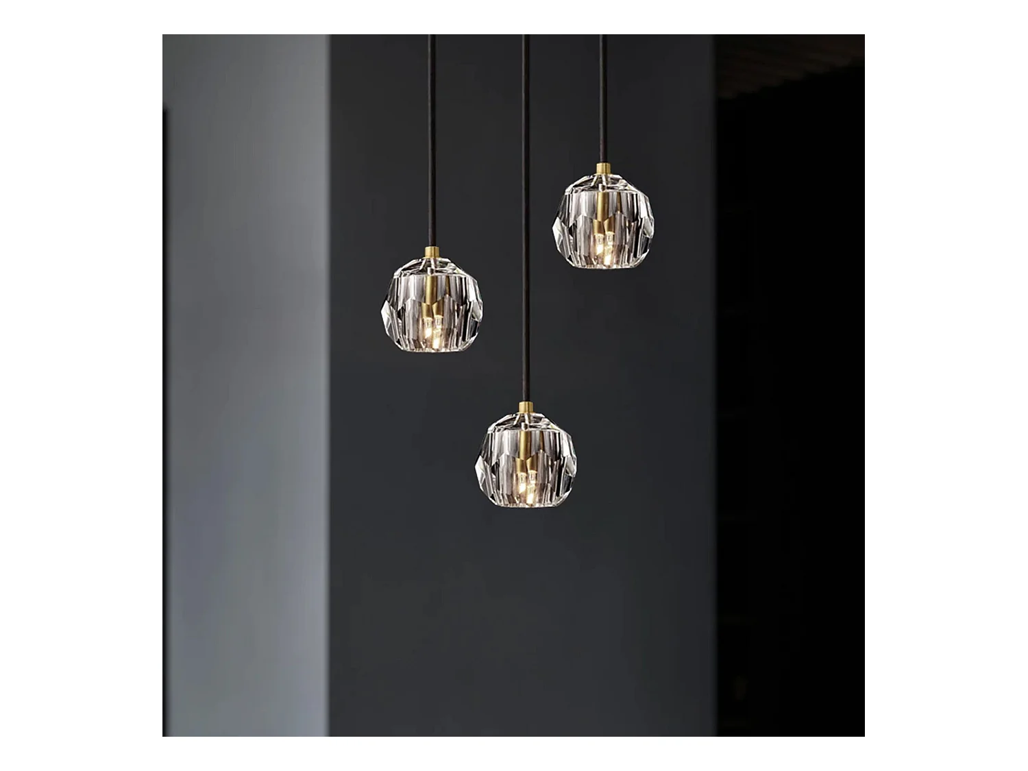 Lampe Suspendue Toolight App587-3Cp Black