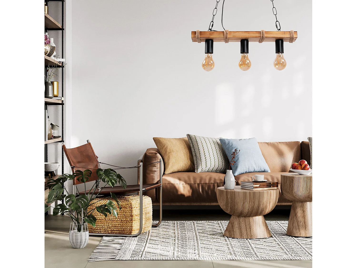 Lampe Suspendue Toolight App1319-3Cp Black