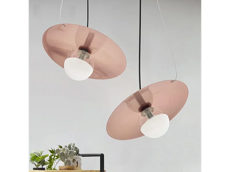 Lámpara Toolight App1418-Cp Black Rose Gold