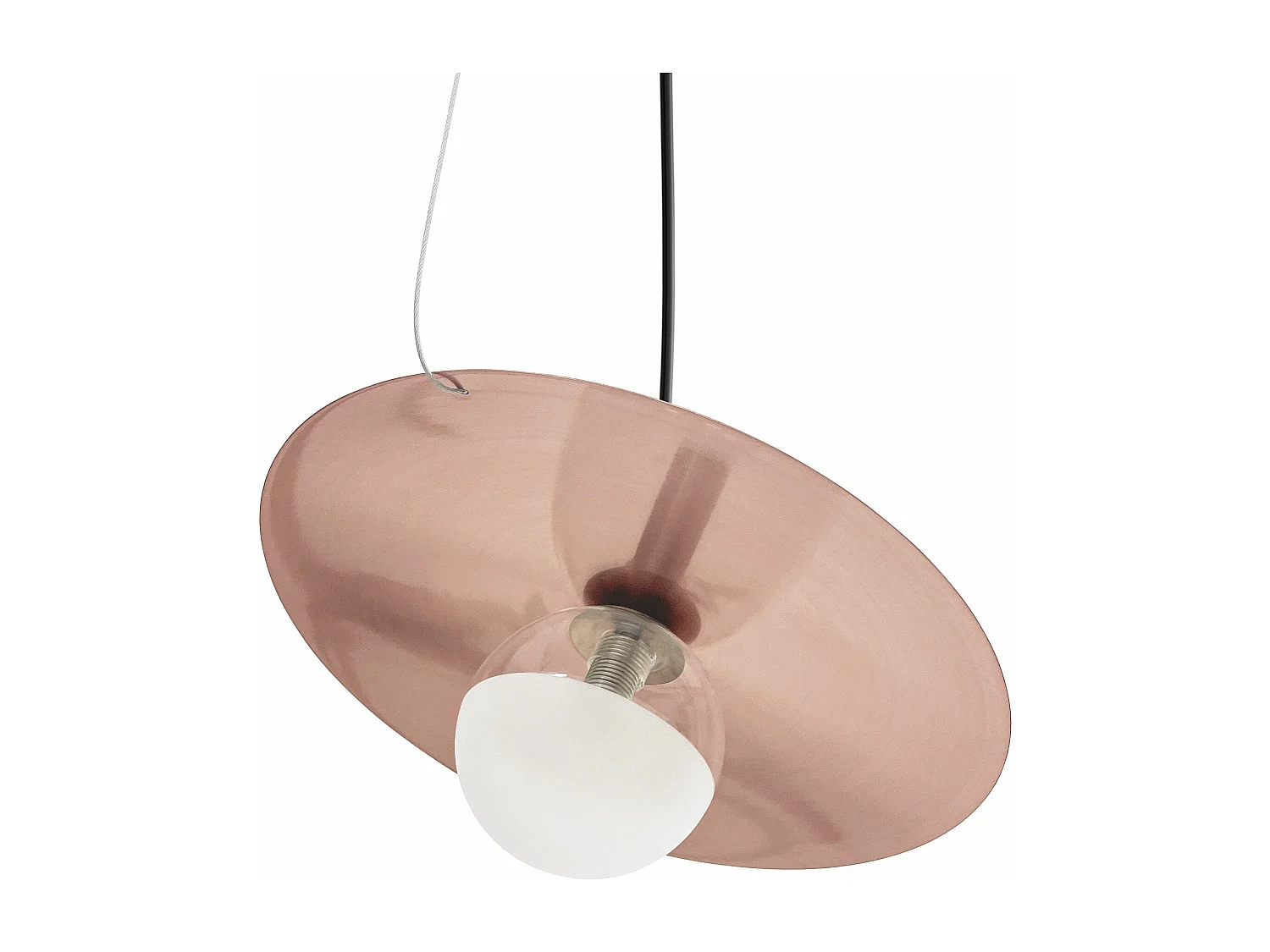 Lámpara Toolight App1418-Cp Black Rose Gold