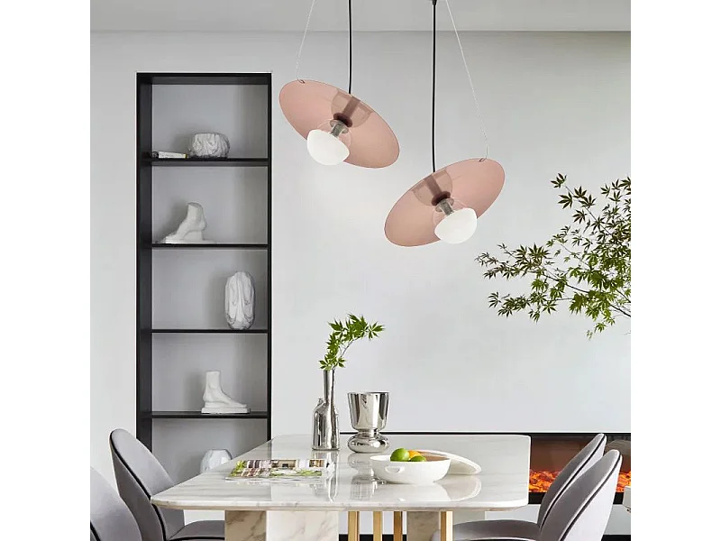 Lámpara Toolight App1418-Cp Black Rose Gold