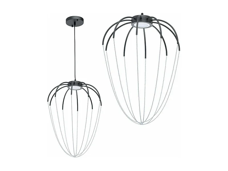 Candeeiro Suspenso Toolight App1476 Black