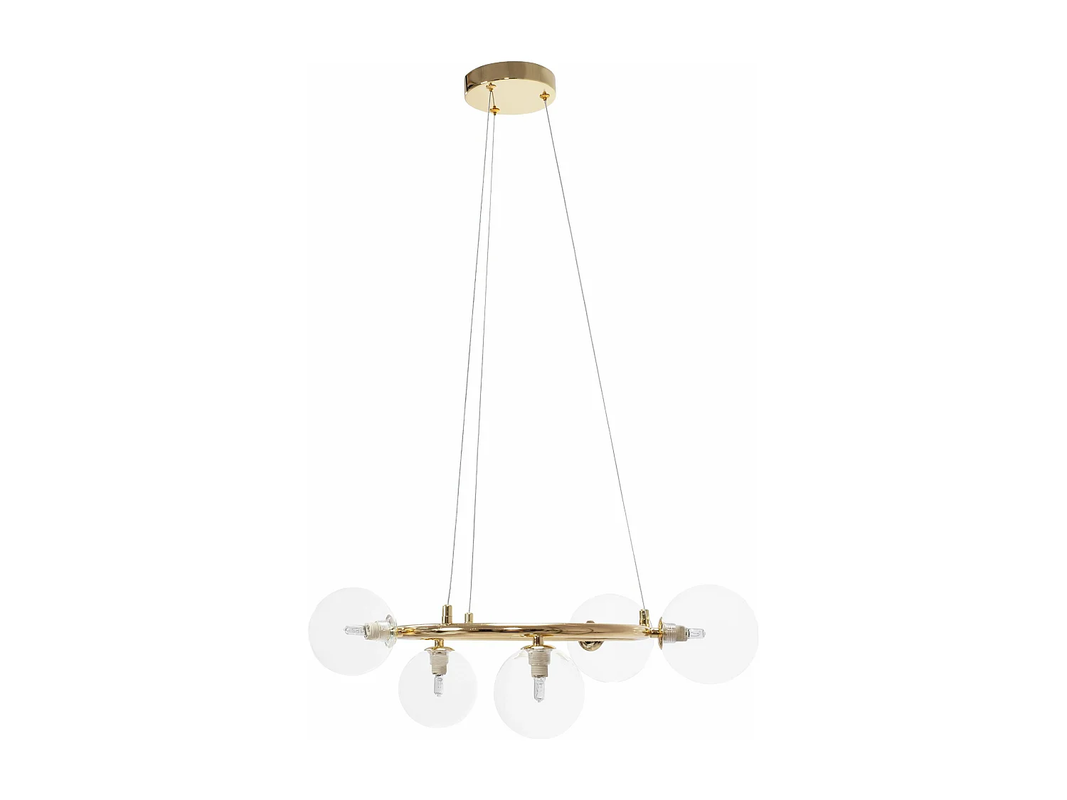 Candeeiro Suspenso Toolight App1158-6Cp Gold