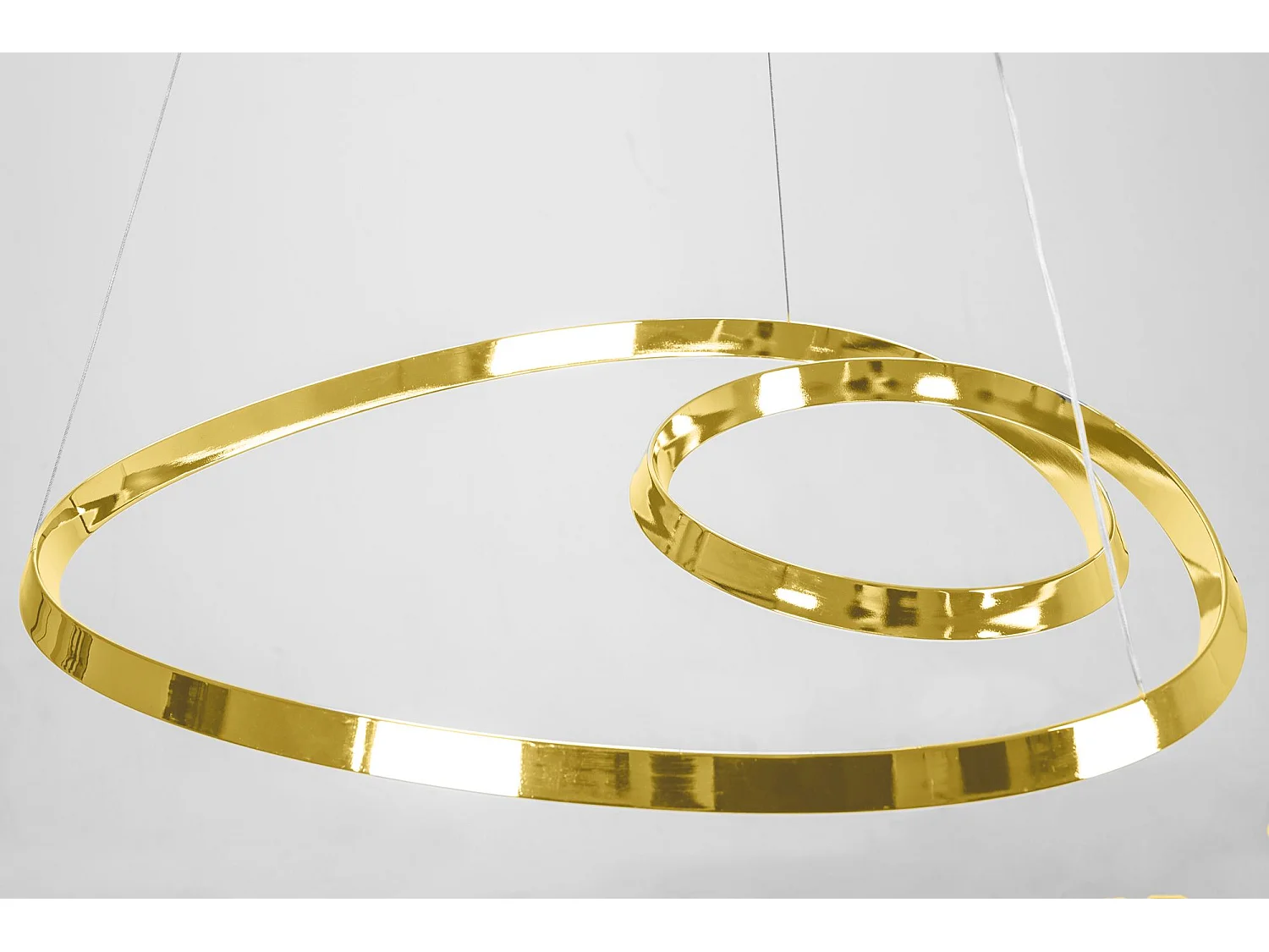 Lampe Suspendue Toolight Led App797-Cp Loop Gold