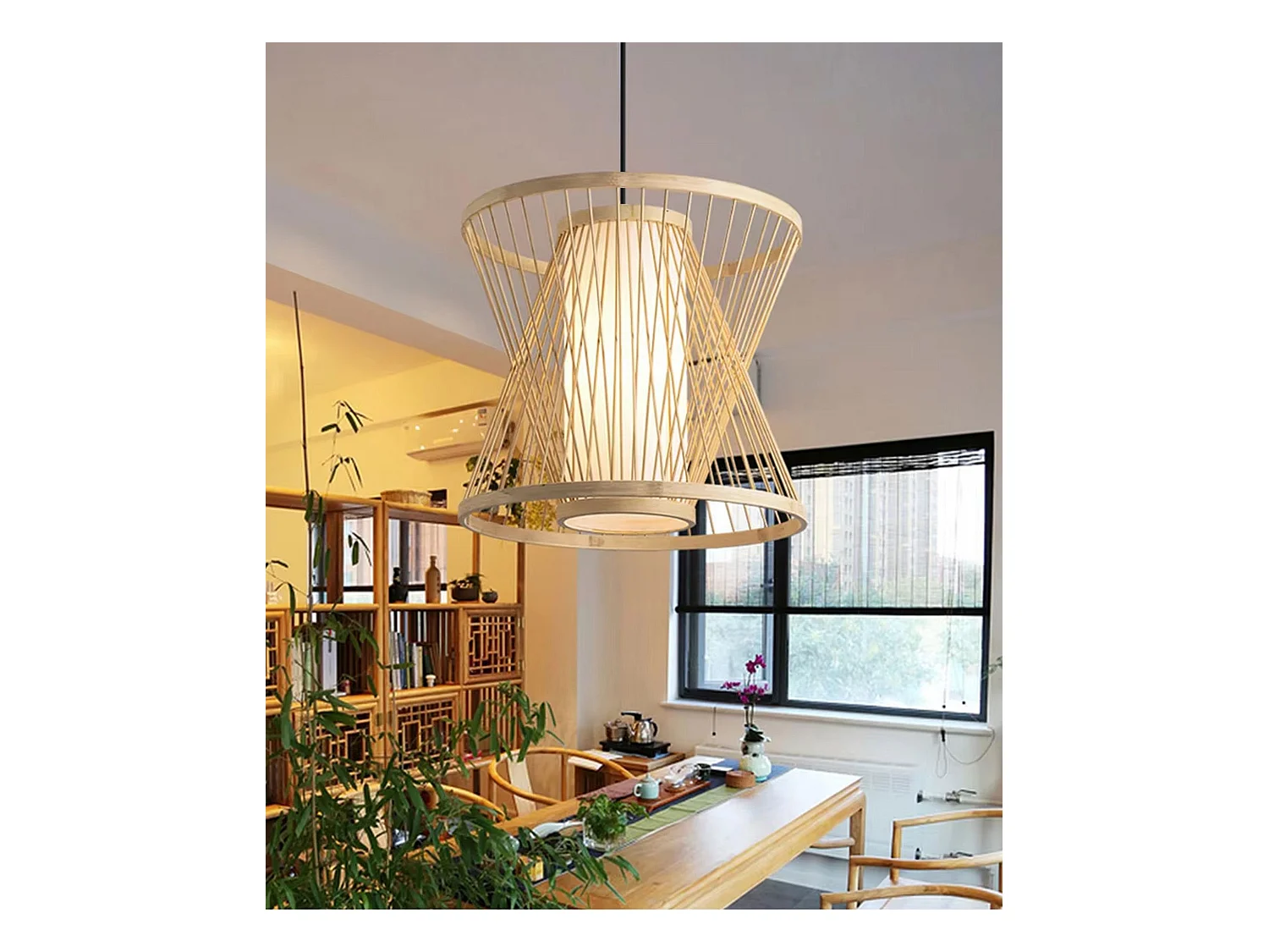 Lampe Suspendue Toolight App1630-1Cp Beige