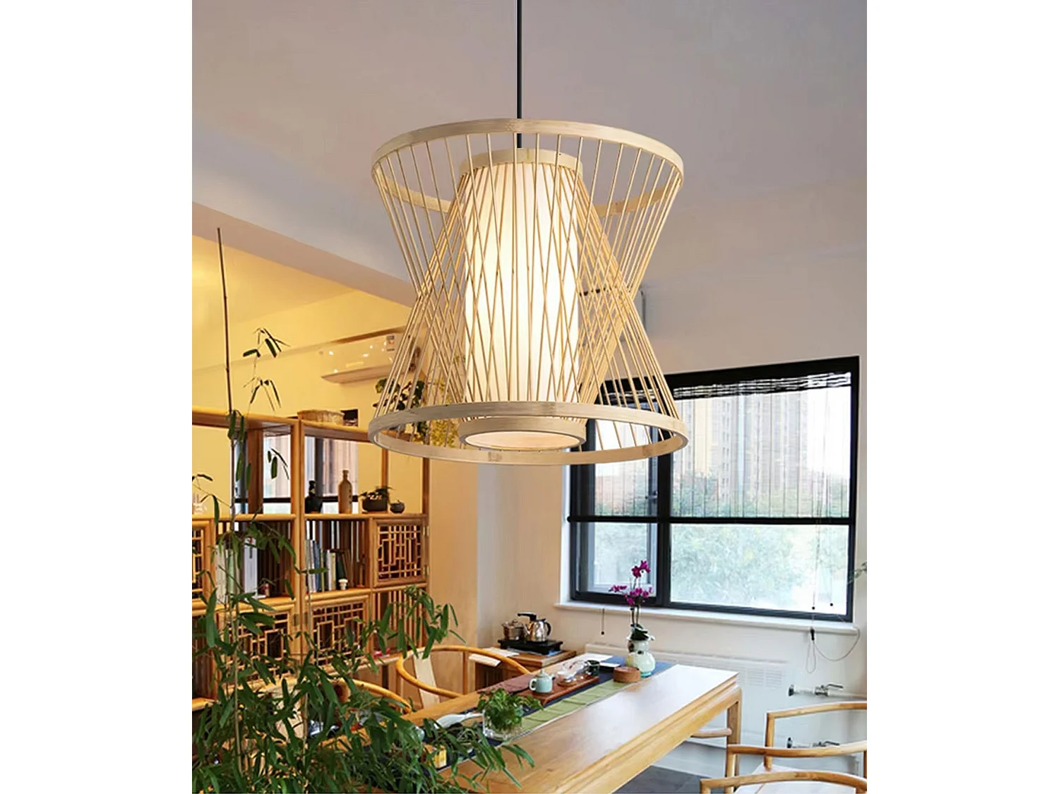 Lampe Suspendue Toolight App1630-1Cp Beige