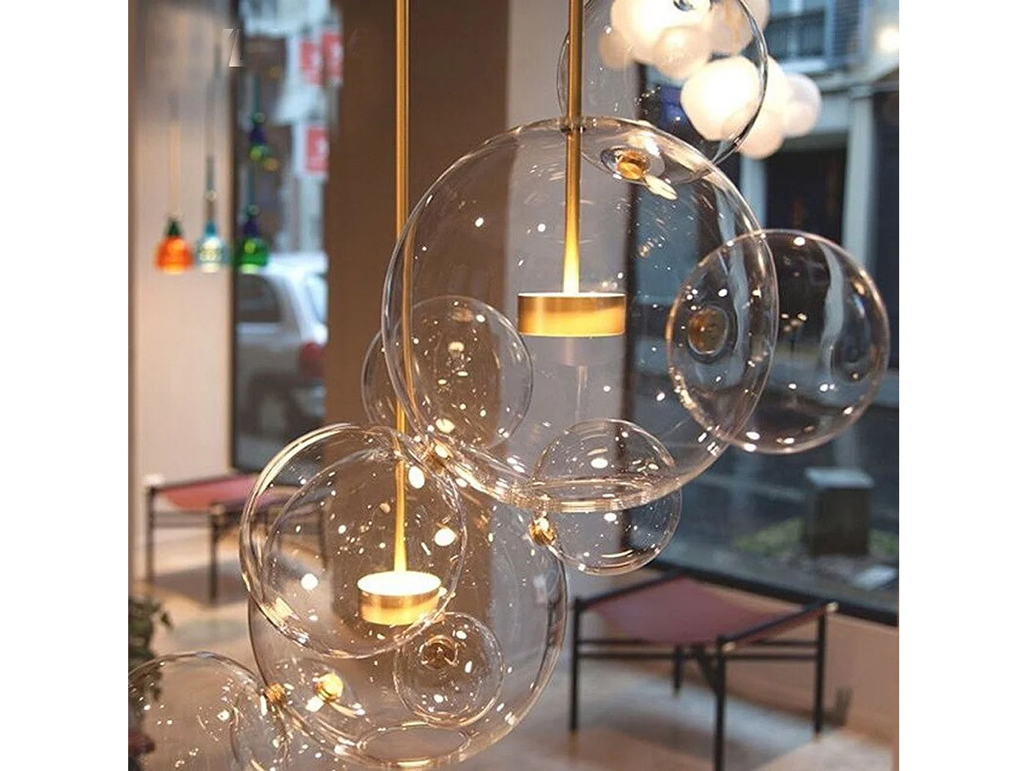 Candeeiro Suspenso Toolight App650-Cp Gold