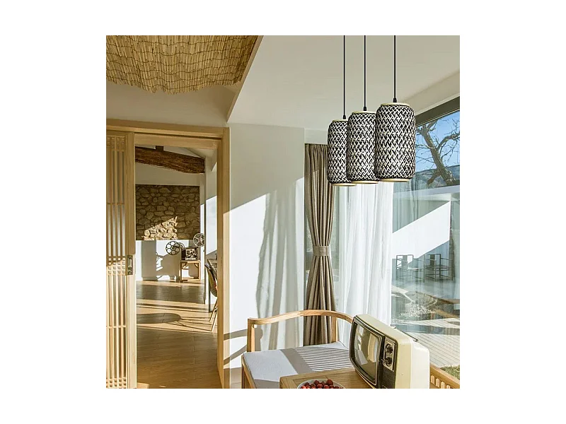 Lampe Suspendue Toolight App1425-3Cp Black