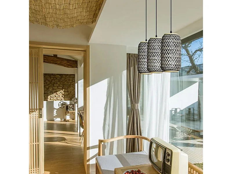 Lampe Suspendue Toolight App1425-3Cp Black