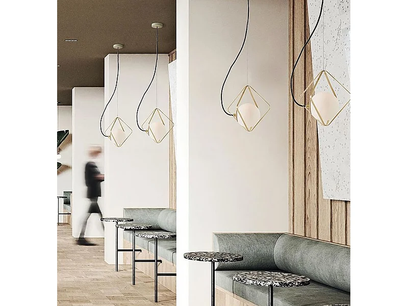 Lampe Suspendue Toolight App1017-1Cp Gold