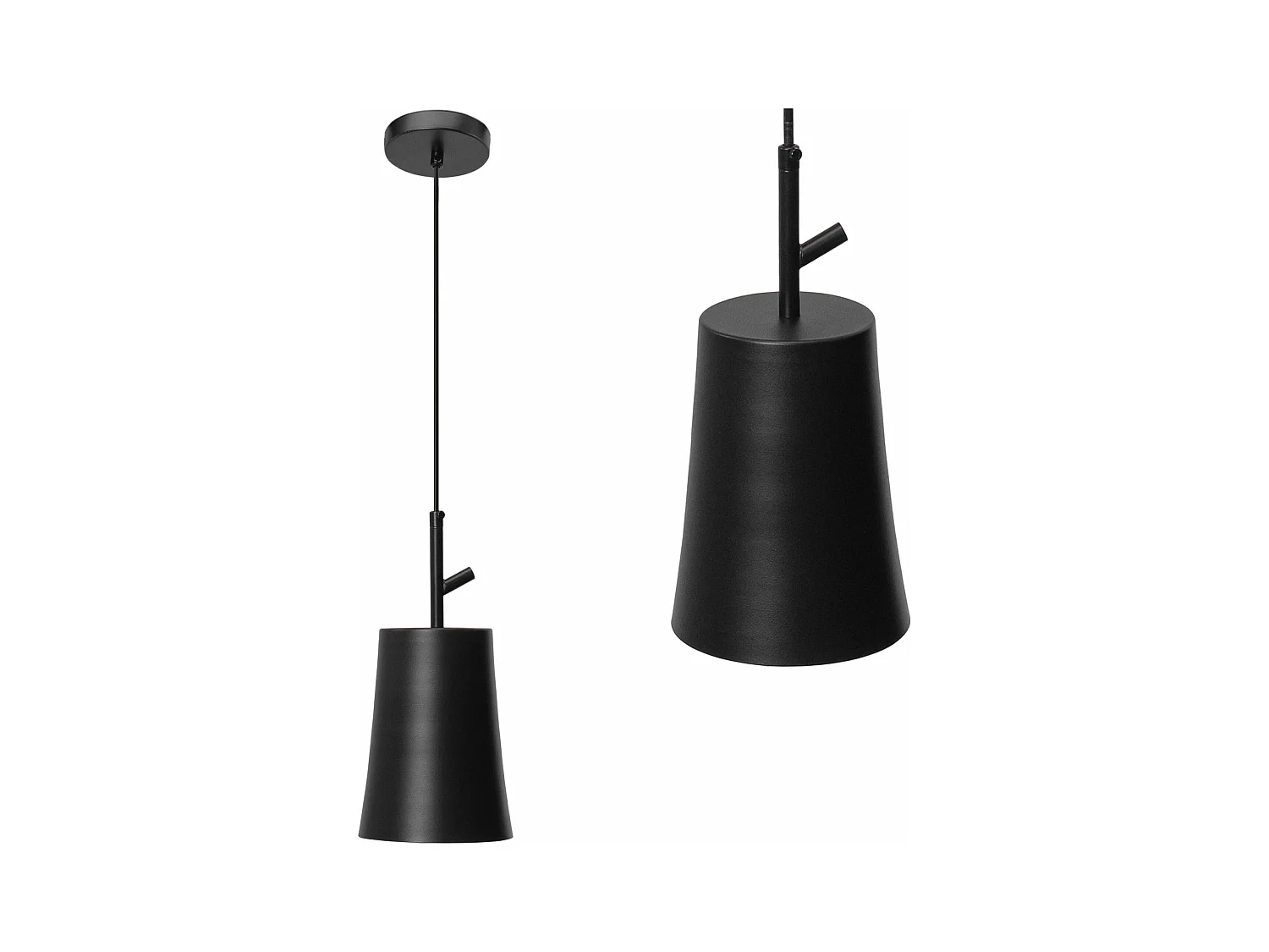 Candeeiro Suspenso Toolight App1034-1Cp Black