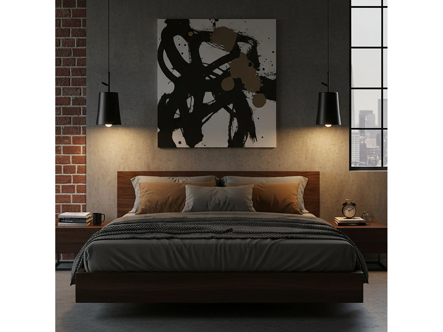 Lampada Toolight App1034-1Cp Black