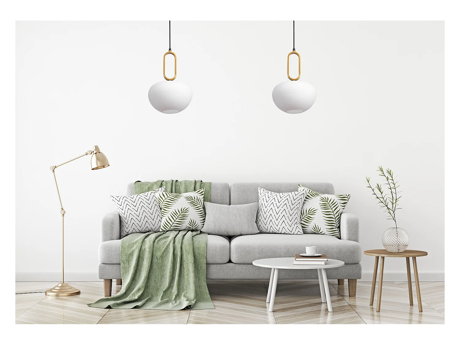 Lampe Suspendue Toolight App1074-1Cp White